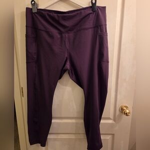 90 Degree By Reflex Womens Power Flex Plus Size Yoga Pants